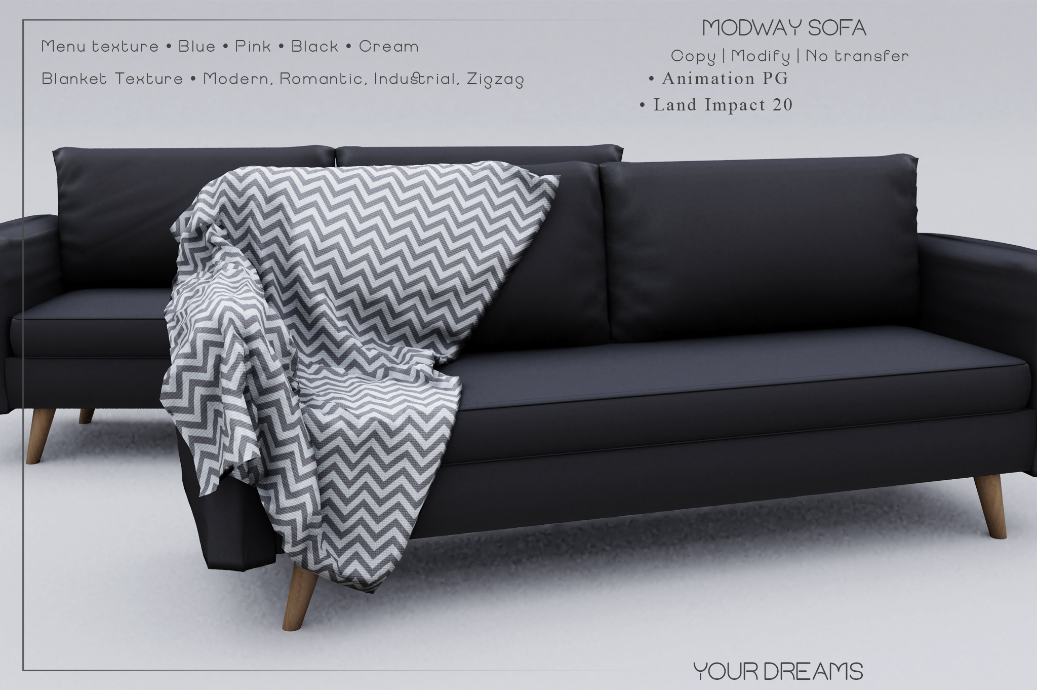 Your Dreams – Modway Sofa