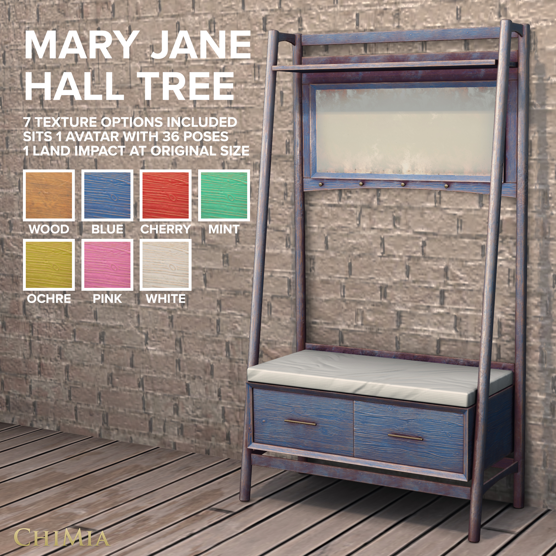 ChiMia – Mary Jane Hall Tree