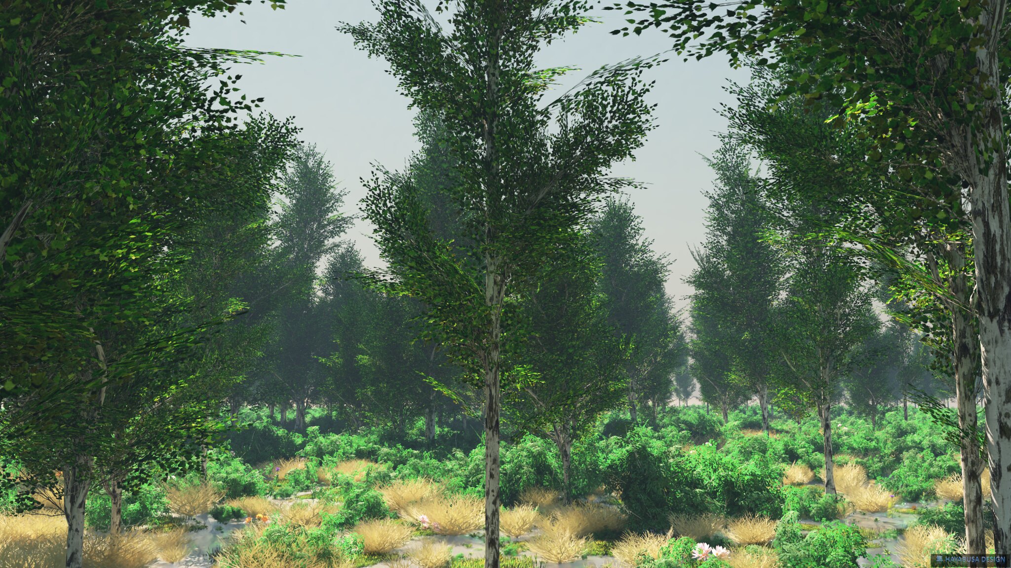 Hayabusa Design – One Prim True Birch Tree
