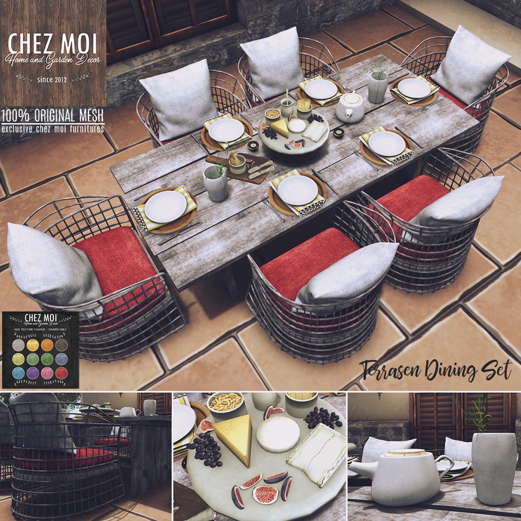 Chez Moi – Terrasen Dining Set