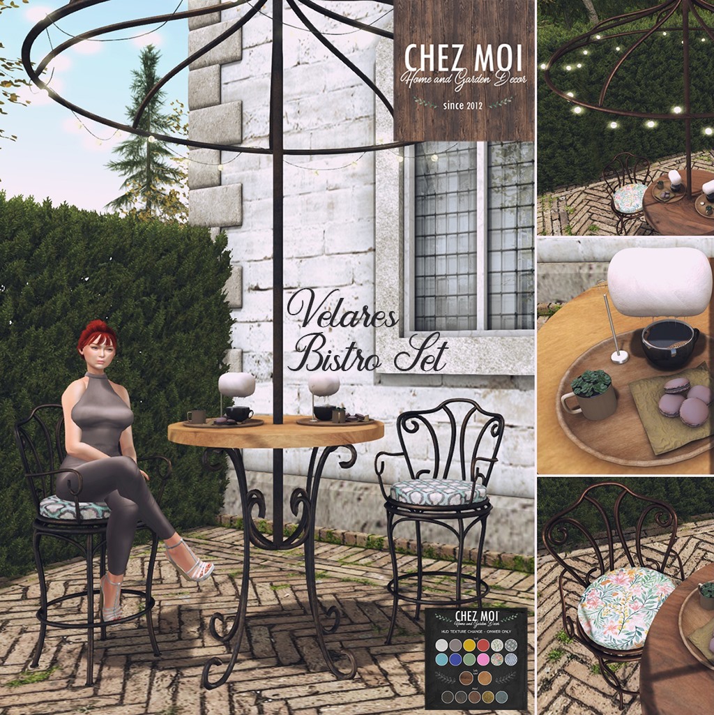 Chez Moi – Velares Bistro Set