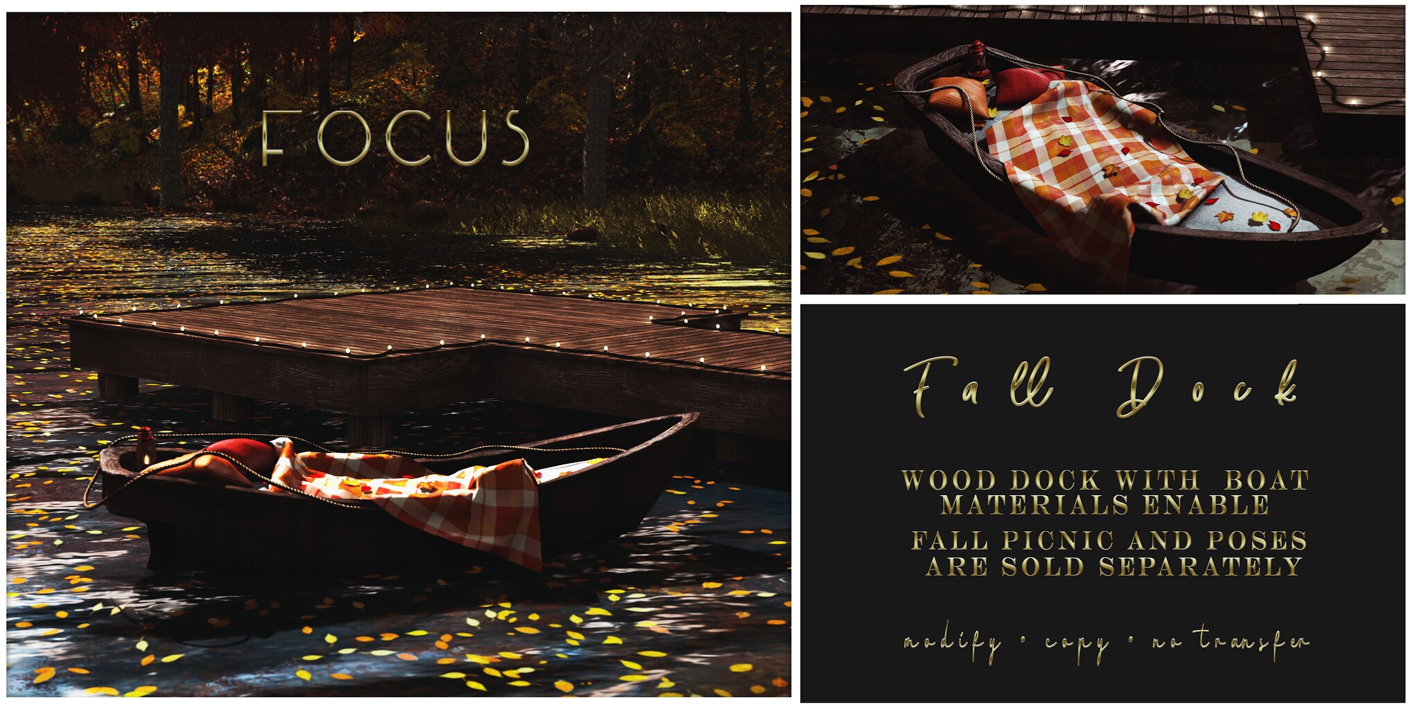Focus – Fall Dock & Fall Picnic