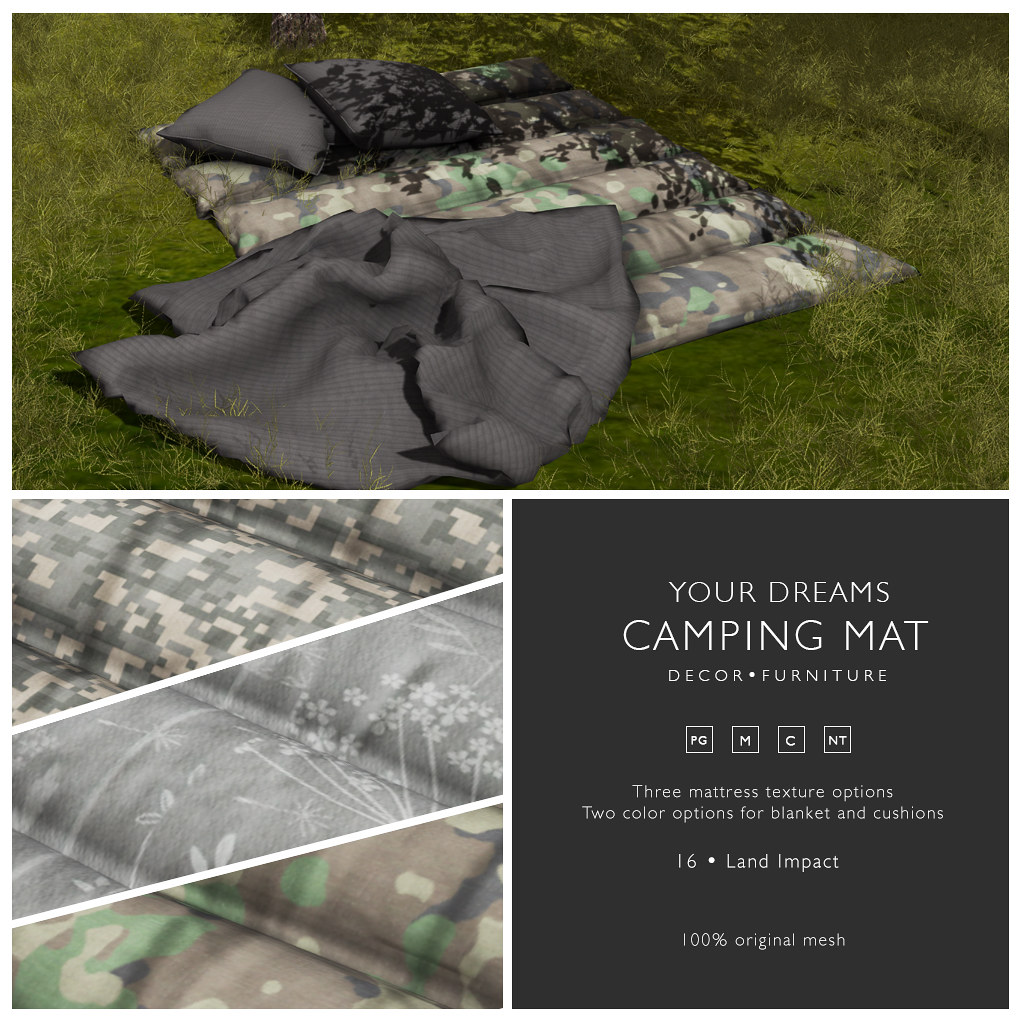 Your Dreams – Camping Mat