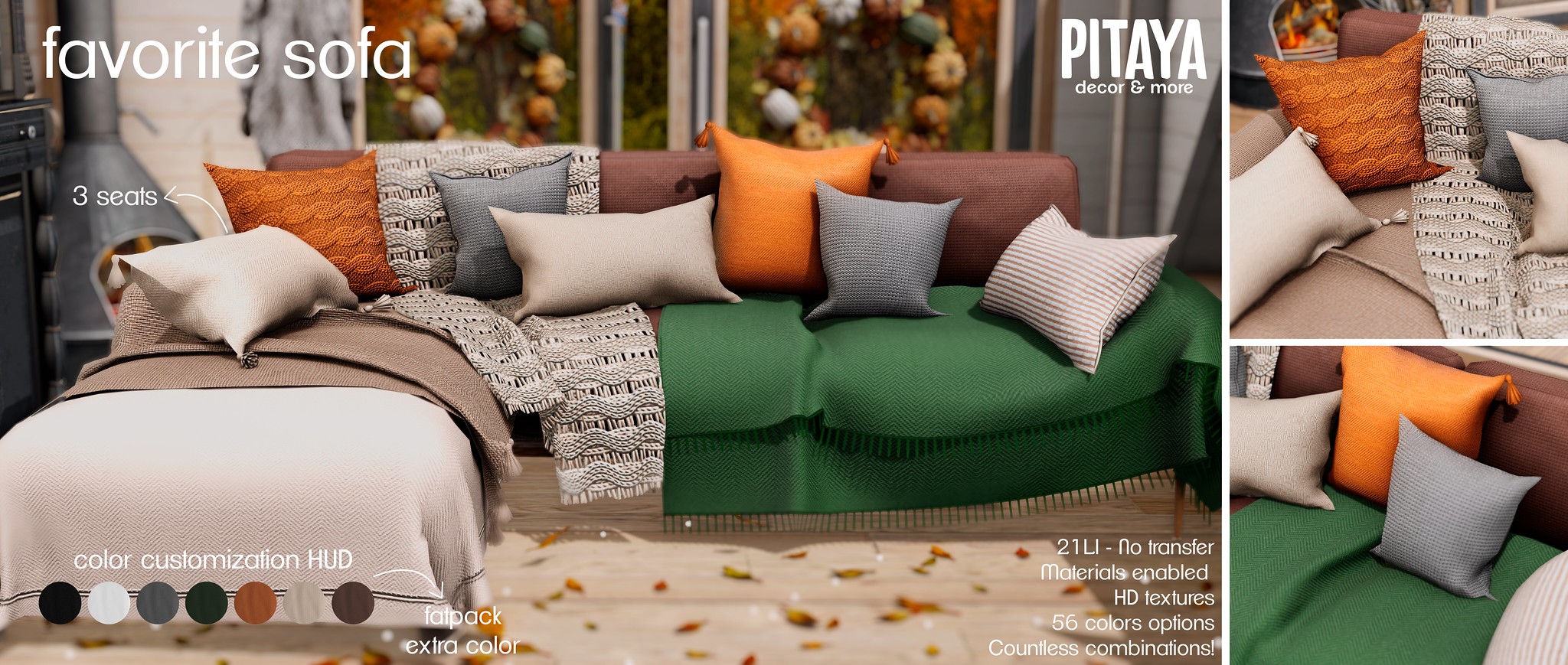 Pitaya – Favorite Sofa