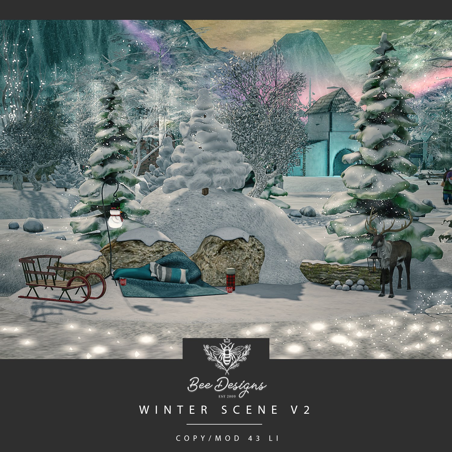 Bee Designs – Winter Scene V2