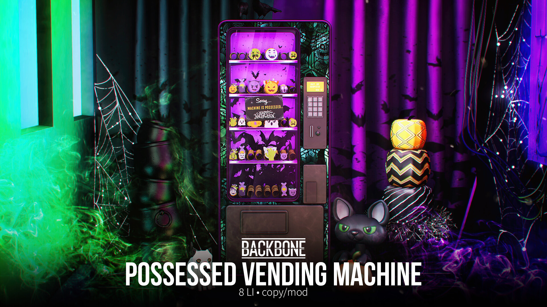 BackBone – Possessed Vending Machine