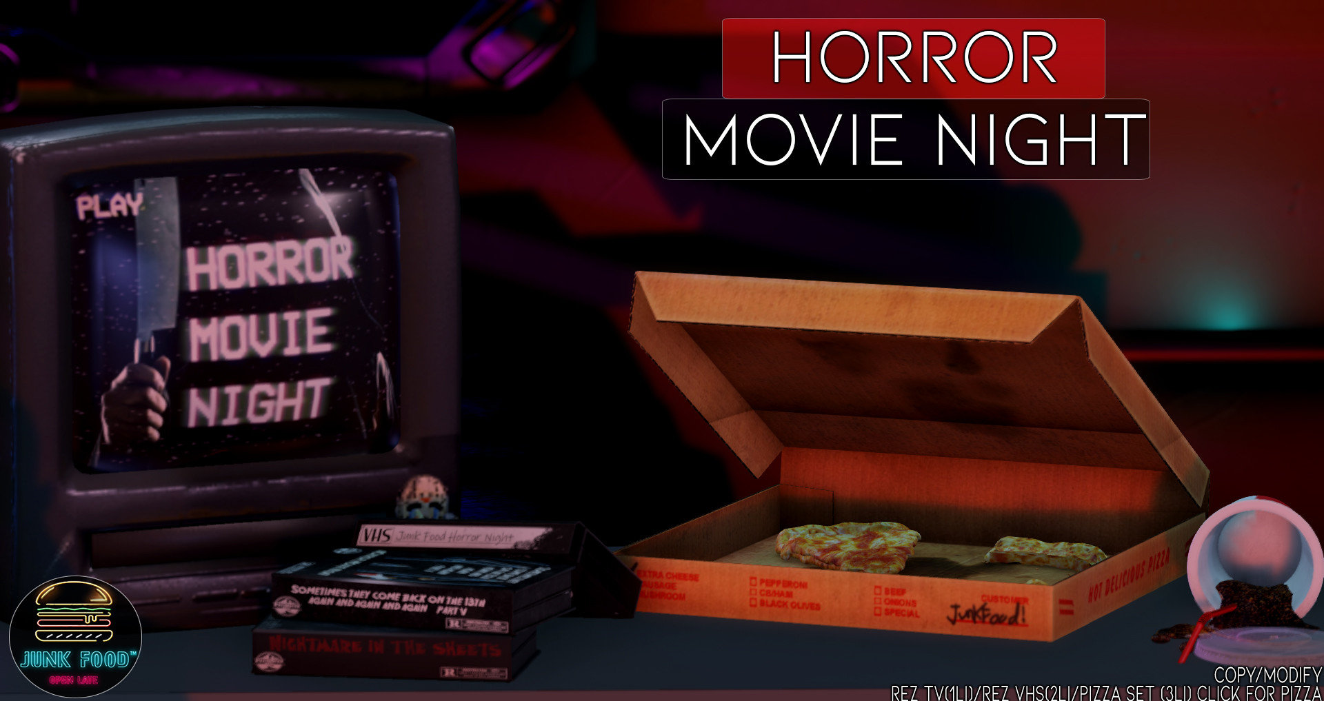 Junk Food – Horror Movie Night