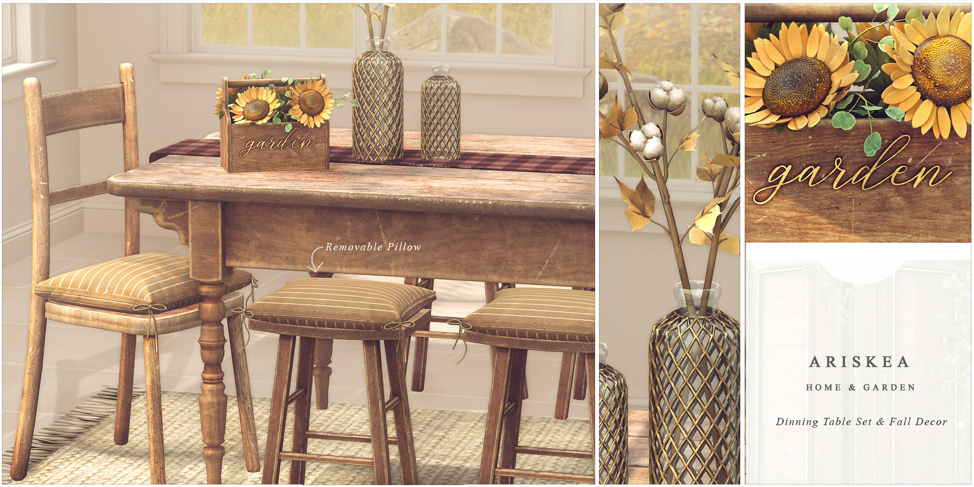 Ariskea – Dining Table & Fall Decor