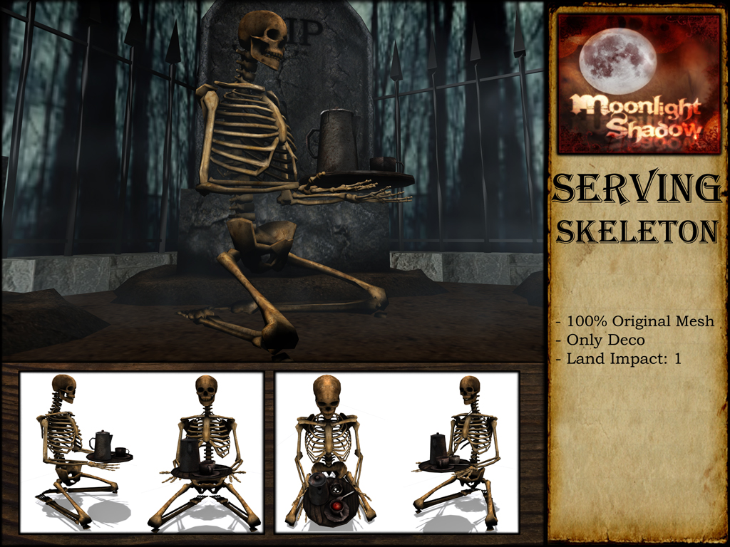 Moonlight Shadow – Serving Skeleton