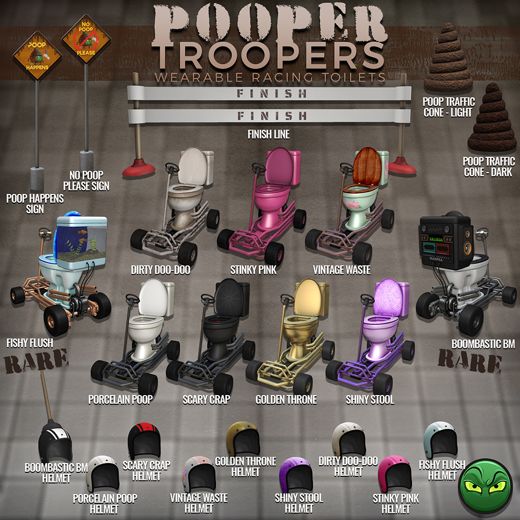 MadPea – Pooper Troopers Gacha