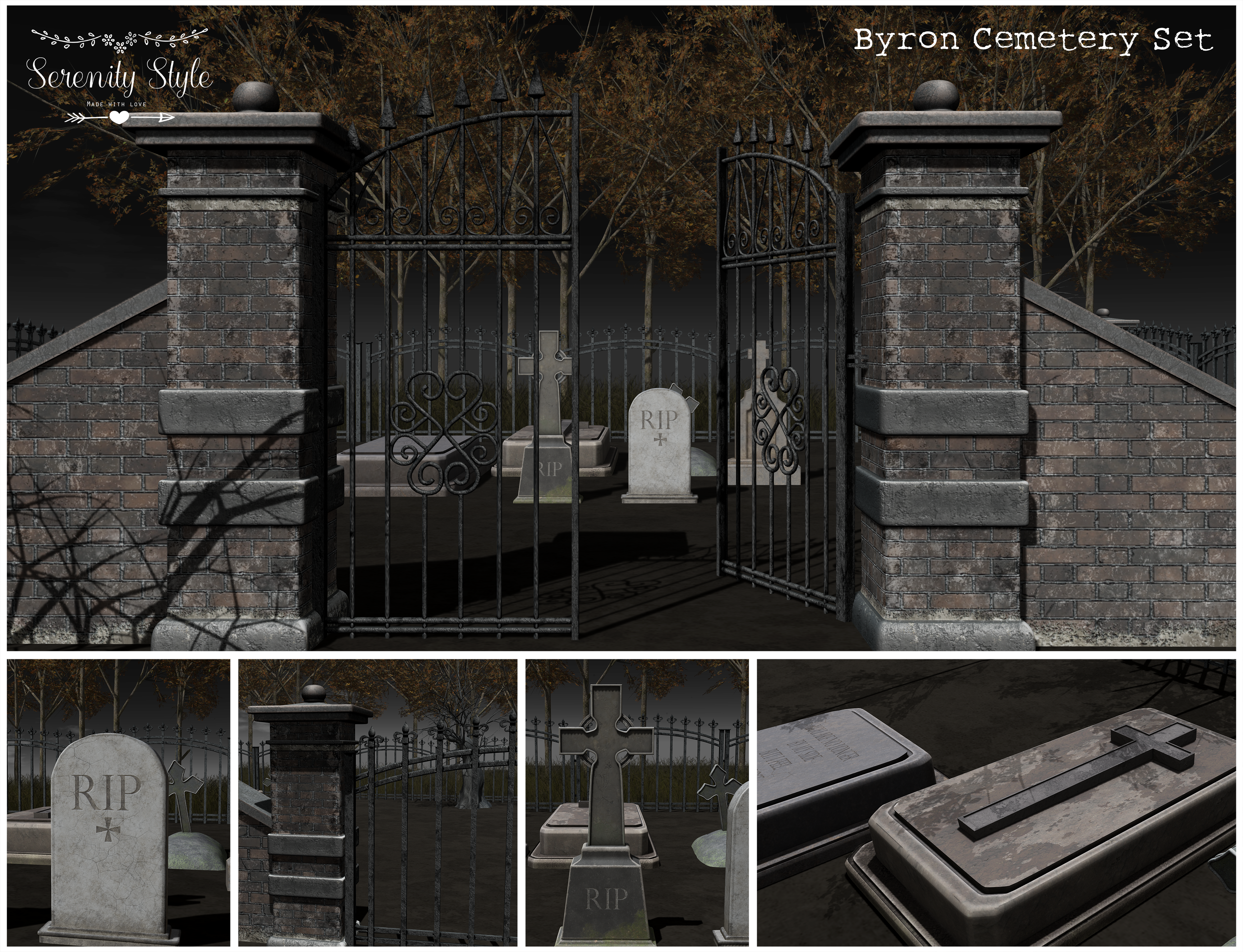Serenity Style – Byron Cemetery Set