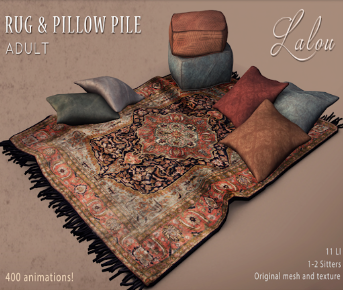 Lalou – Rug and Pillow Pile