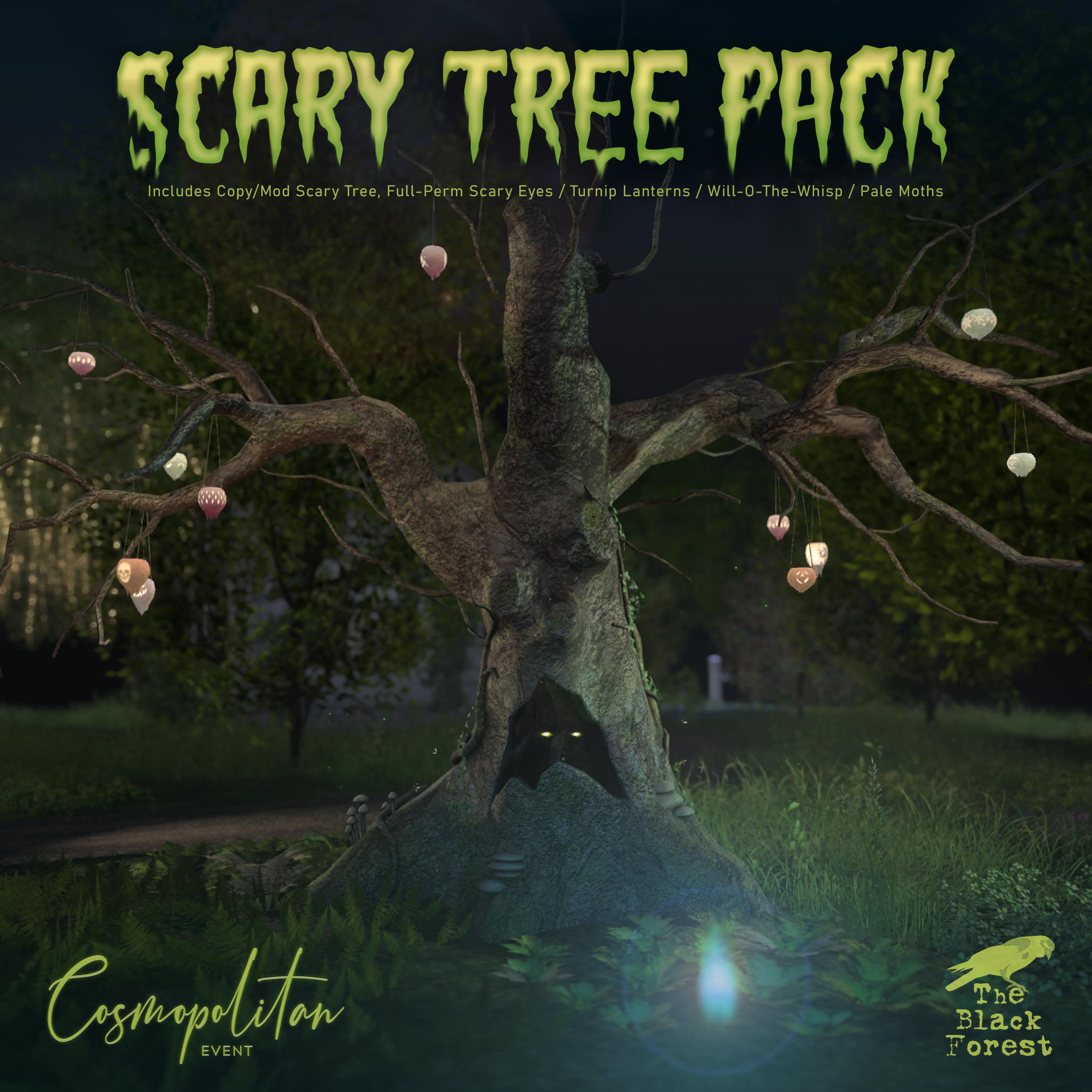 The Black Forest – Scary Tree Pack