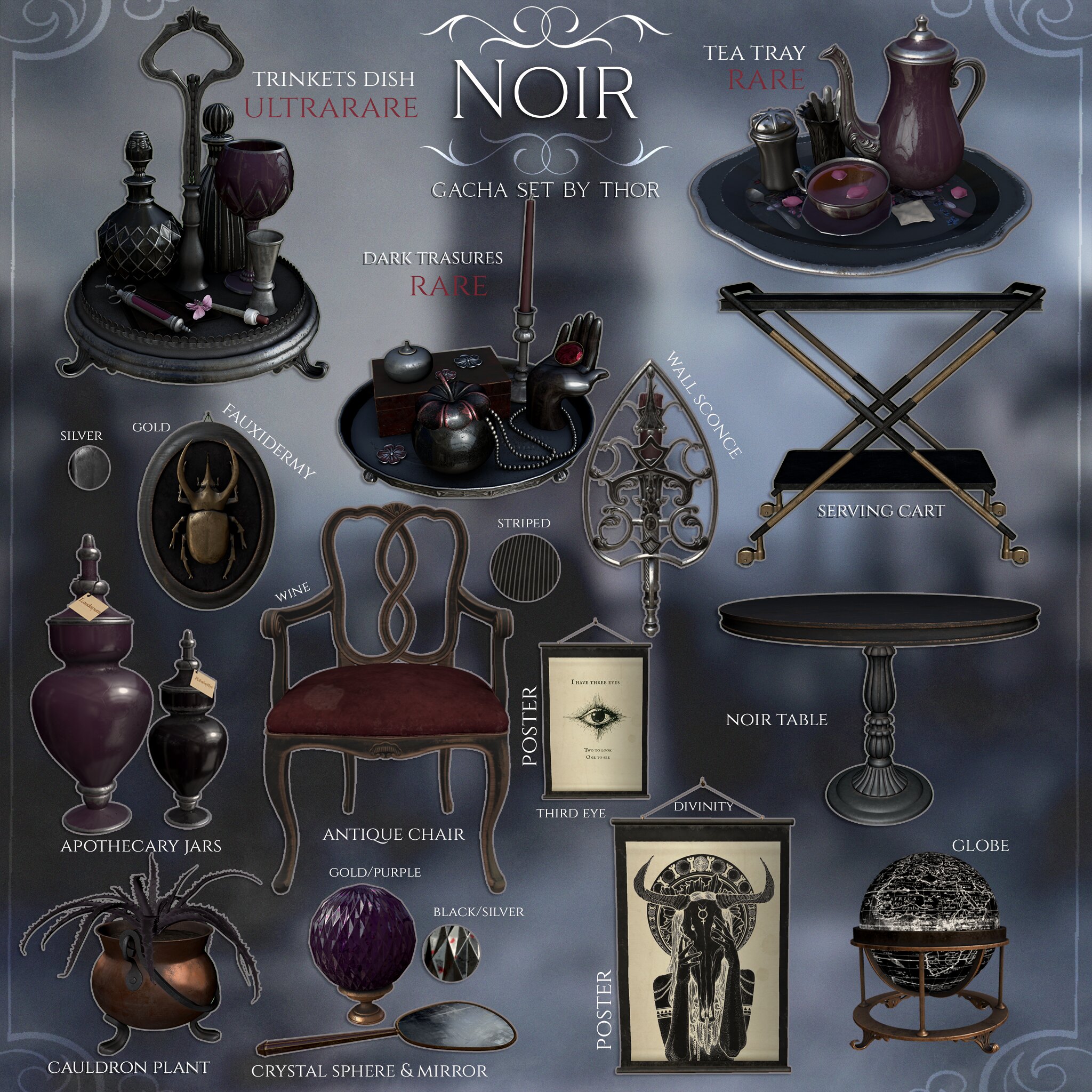 Thor – Noir Gacha Set