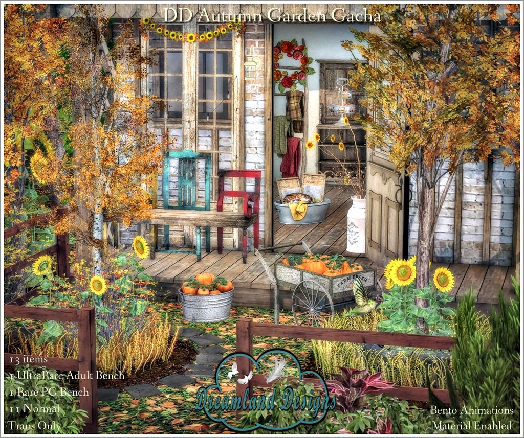 Dreamland Designs – Autumn Garden Gacha