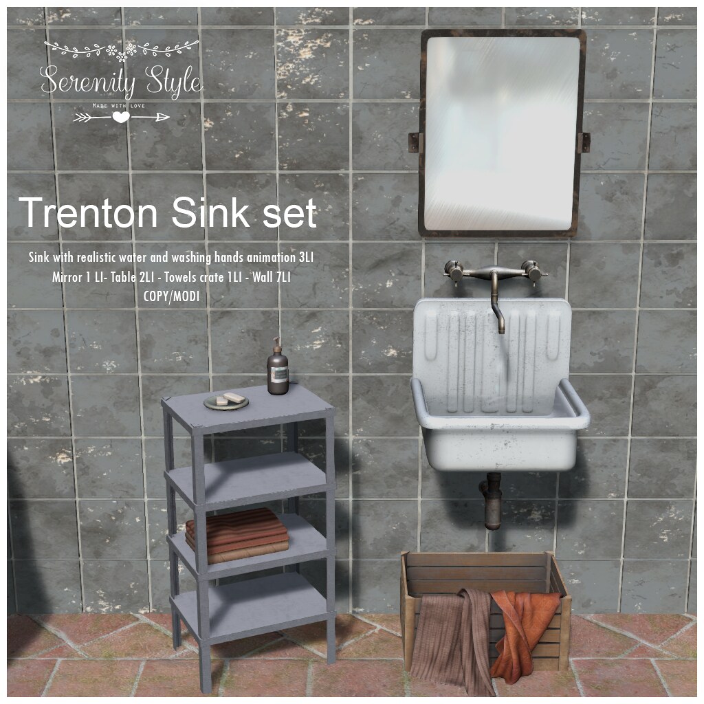 Serenity Style – Trenton Sink Set