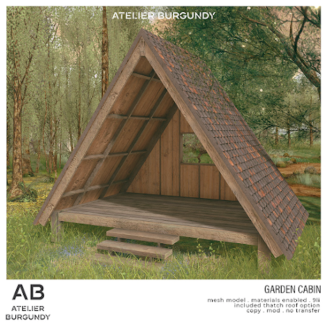 Atelier Burgundy – Garden Cabin