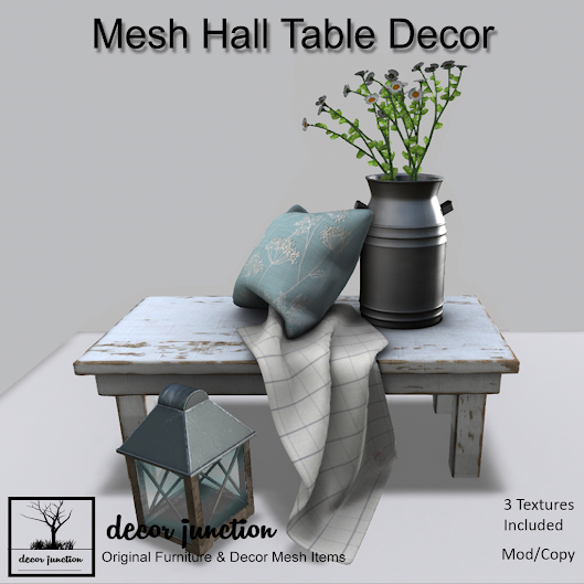 Decor Junction – Mesh Hall Table Décor