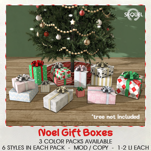 Sequel – Noel Gift Boxes
