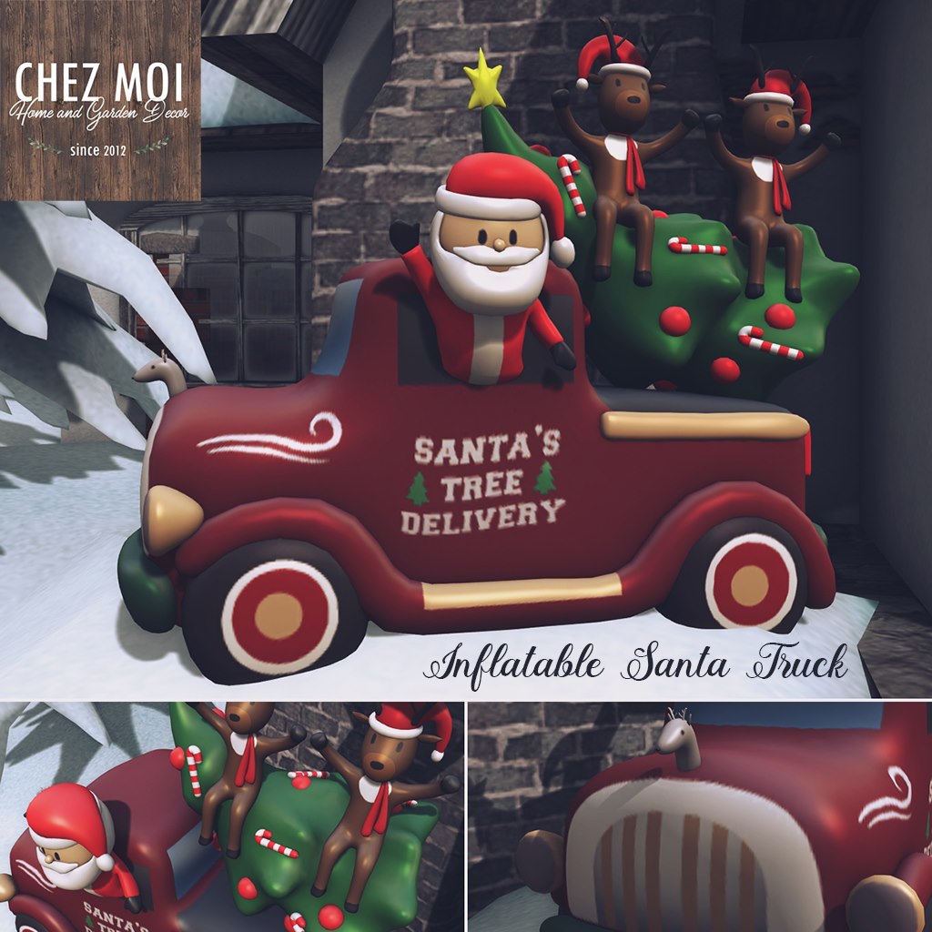 Chez Moi – Inflatable Santa Truck
