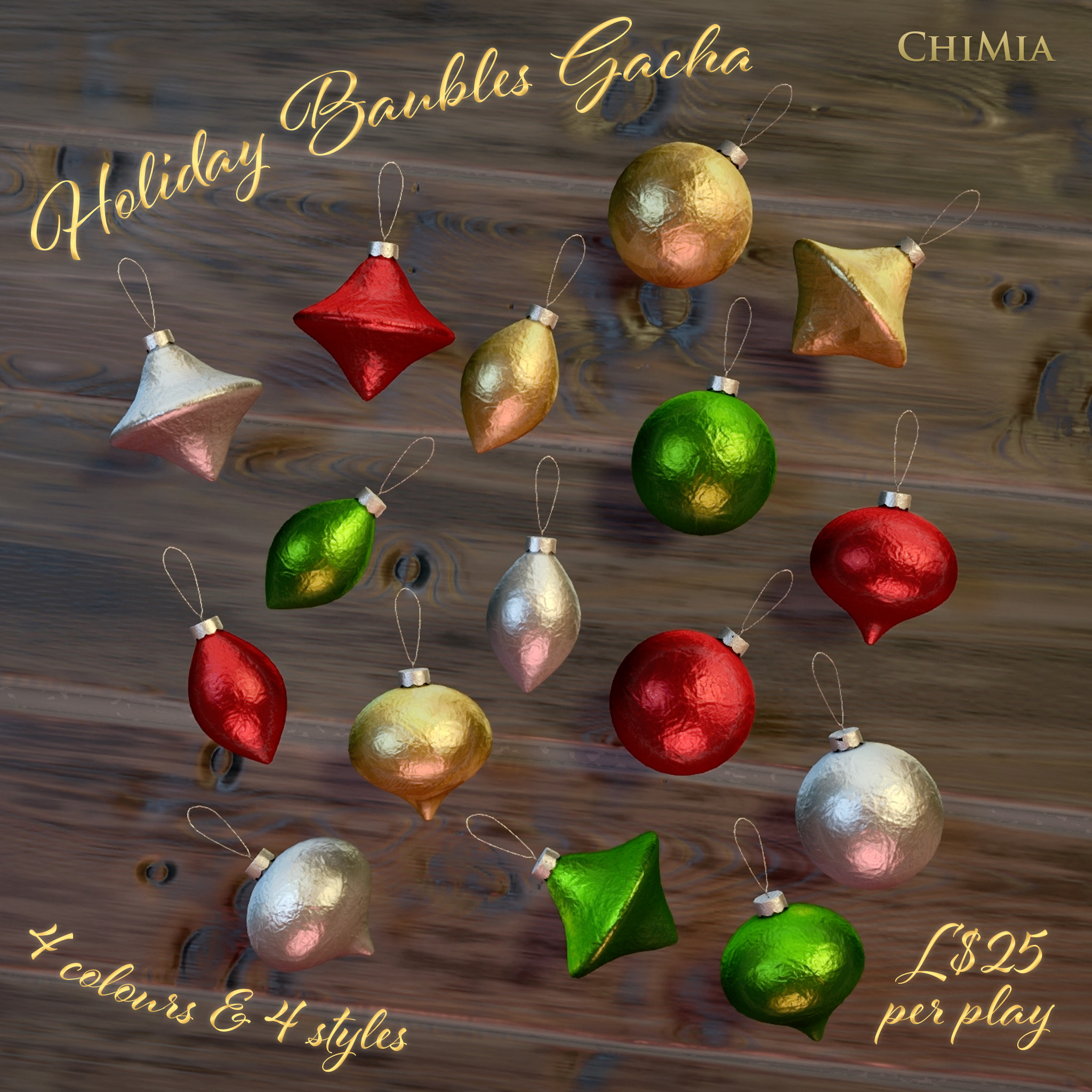 Chimia – Holiday Baubles Gacha