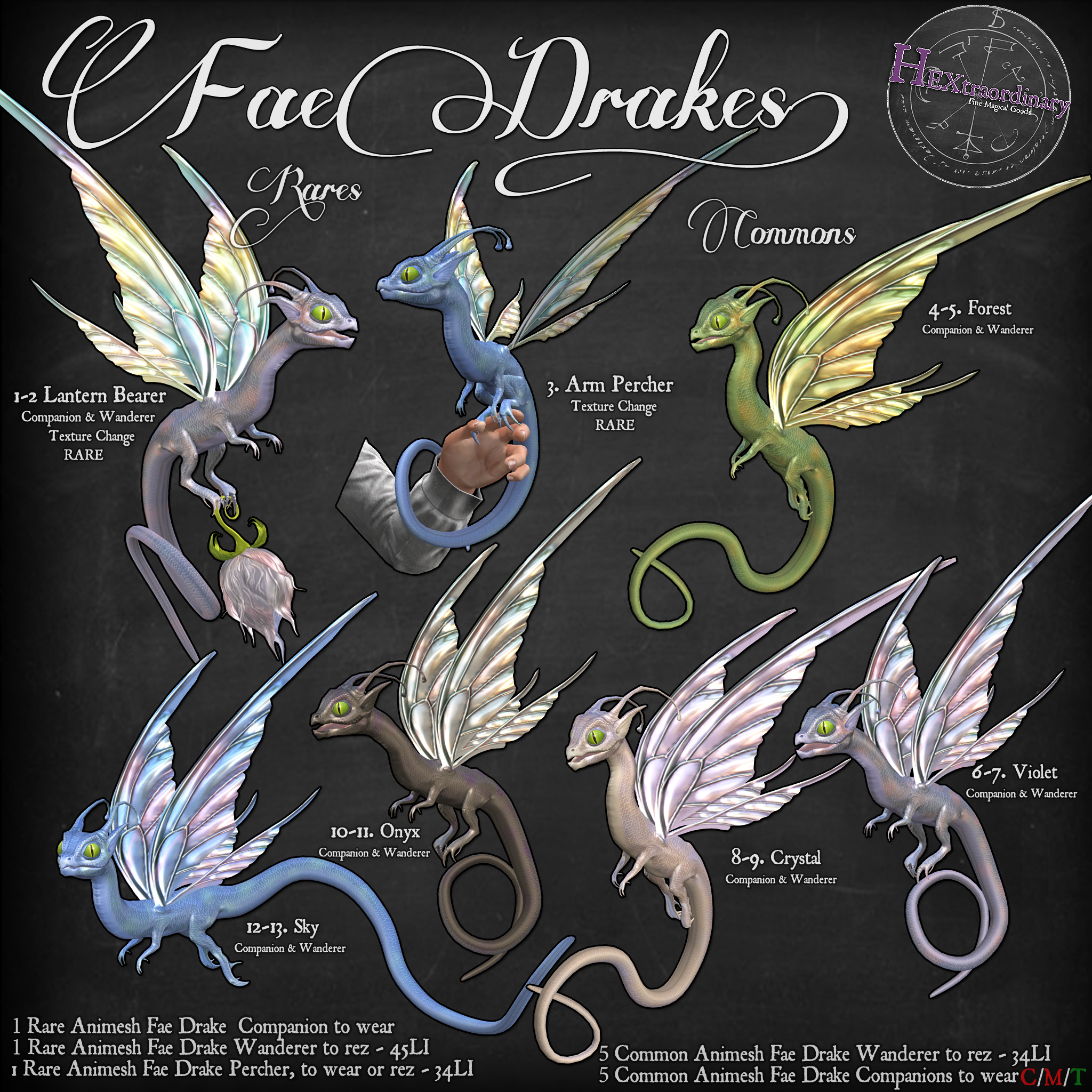 HEXtraordinary – Fae Drakes