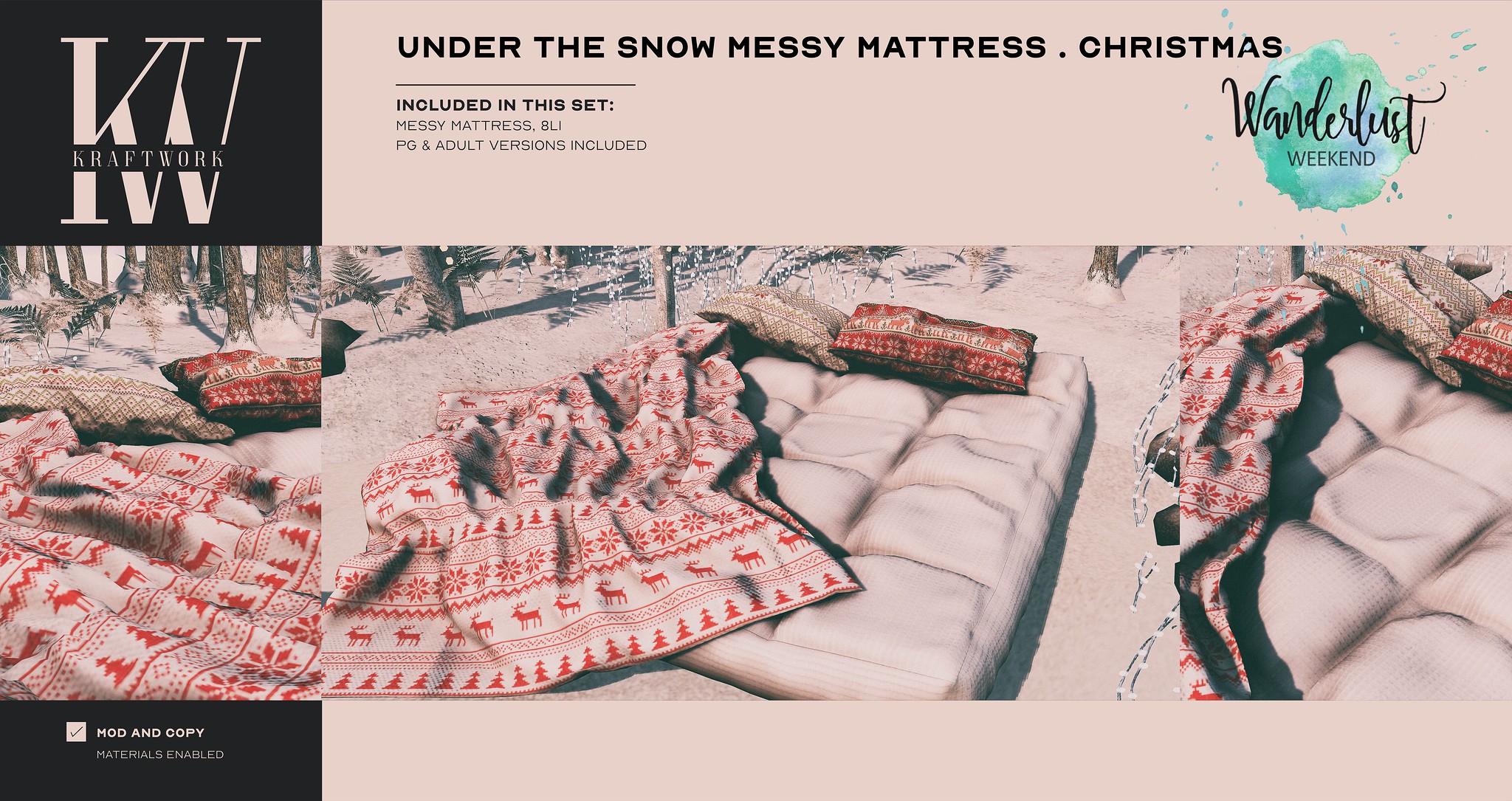 Kraftwork – under the snow messy mattress