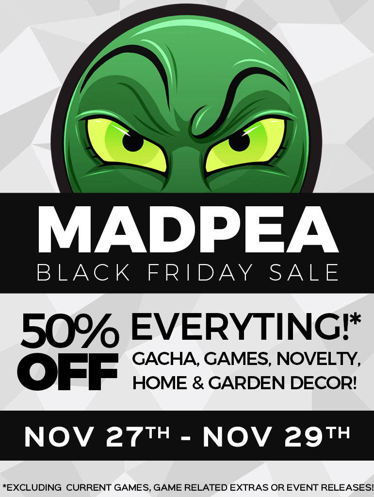 MadPea Black Friday Weekend Sale