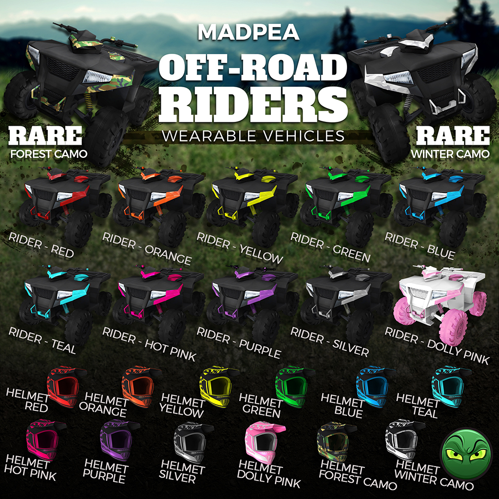 MadPea – Off-Road Riders Gacha