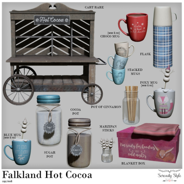 Serenity Style – Falkland Hot Cocoa Gacha