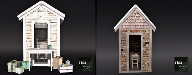 Chic Buildings – Santas Order Desk and Victorian Shelter