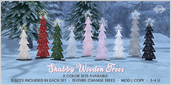 Sequel – Shabby Wooden Trees