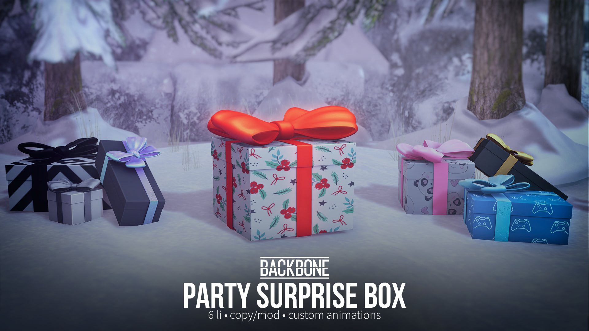 BackBone – Party Surprise Box & Pretty Presents