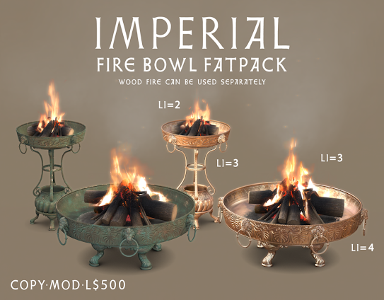 The Black  Forest – Imperial Fire Bowl Set