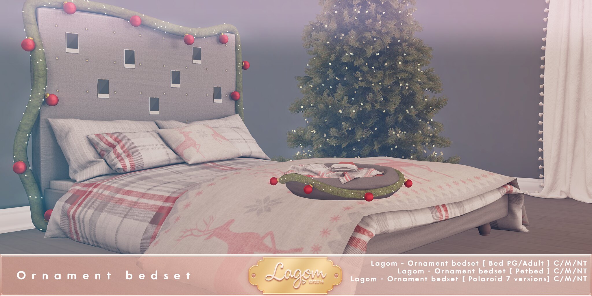 Lagom – Ornament Bedset