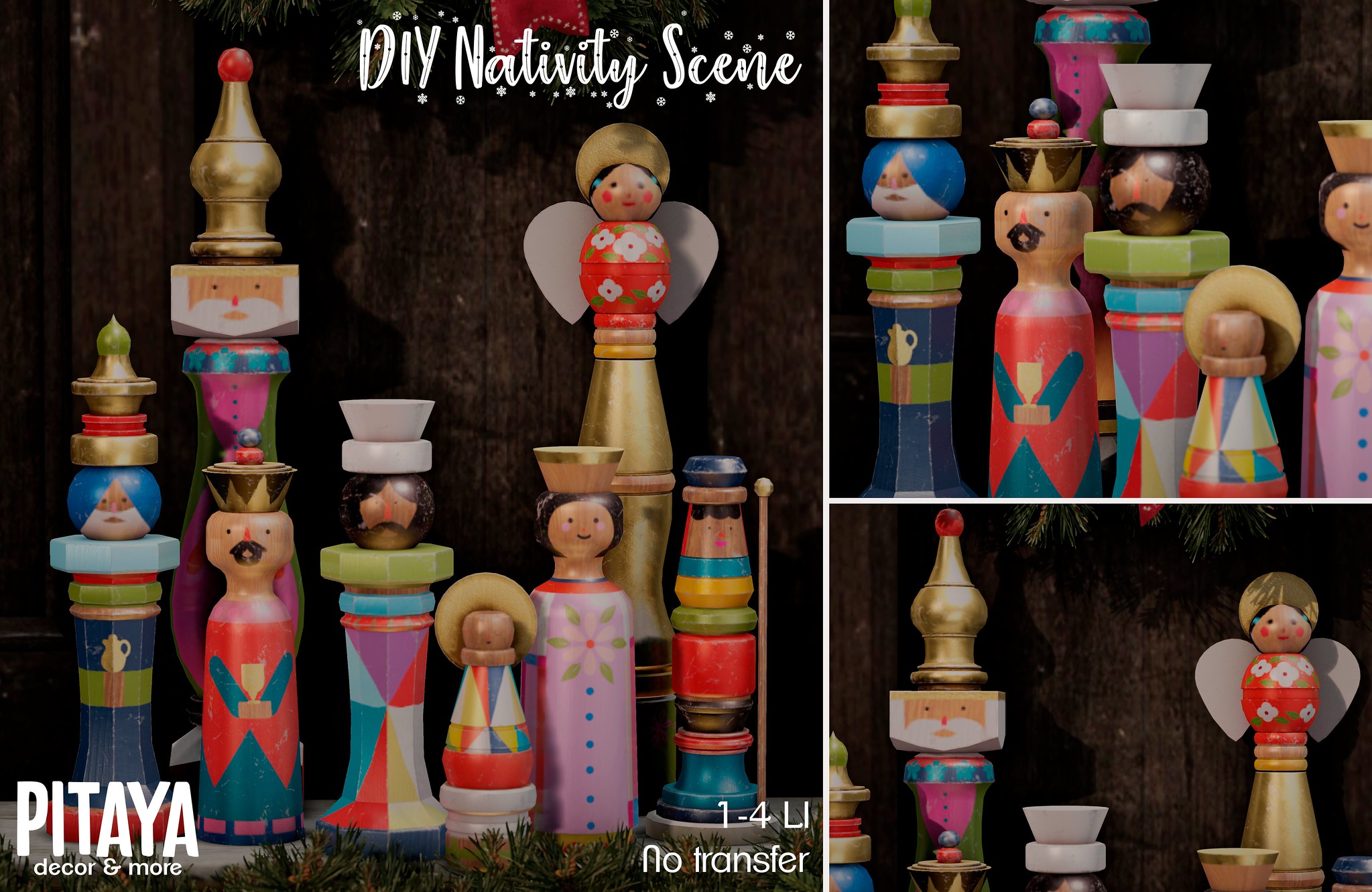 Pitaya – DIY Nativity Scene
