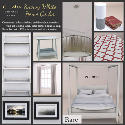 ChiMia – Snowy White Home Gacha