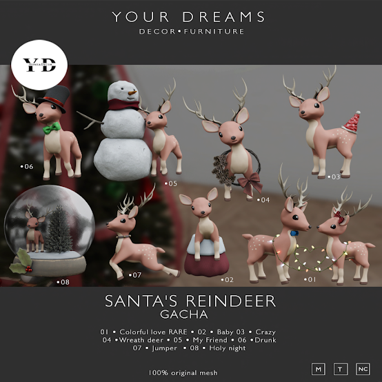 Your Dreams – Santa’s Reindeer Gacha