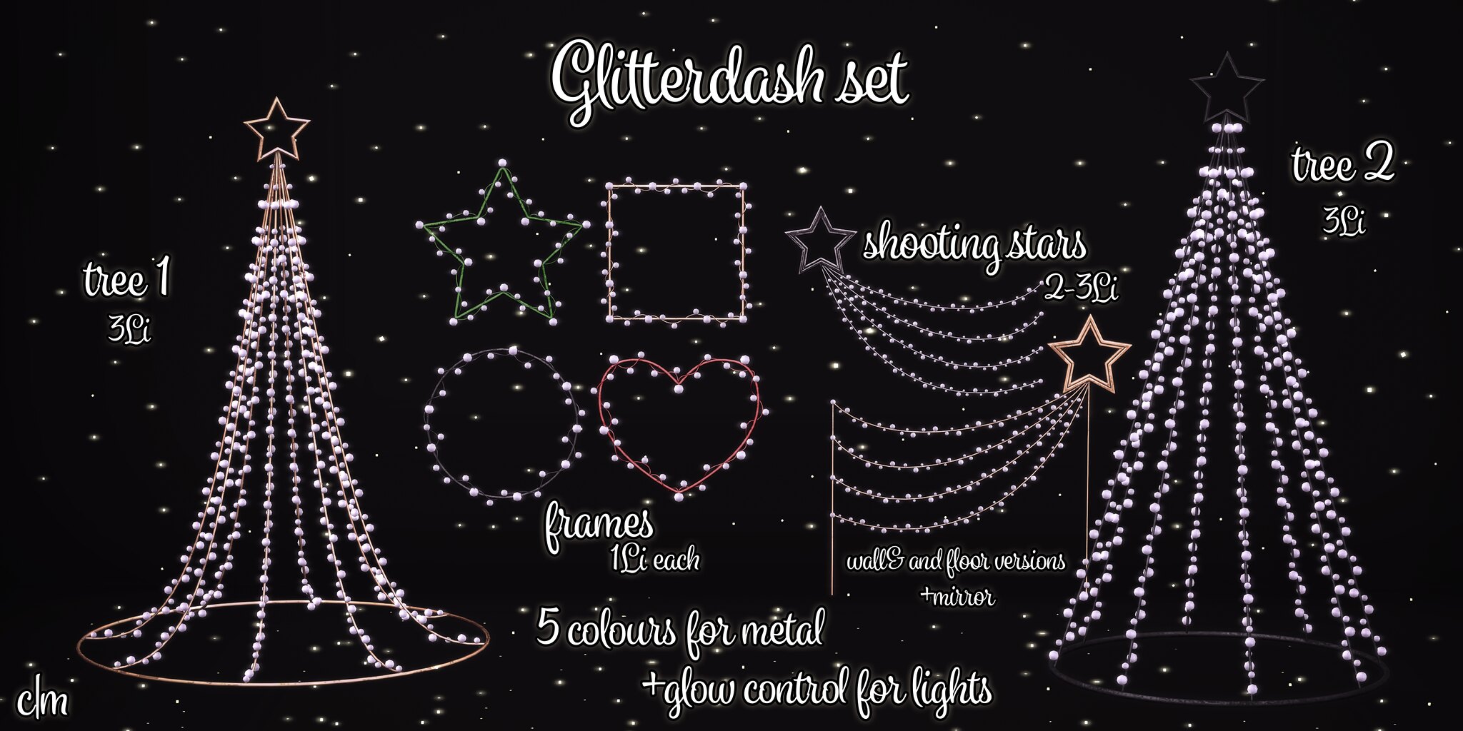 Raindale – Glitterdash Set