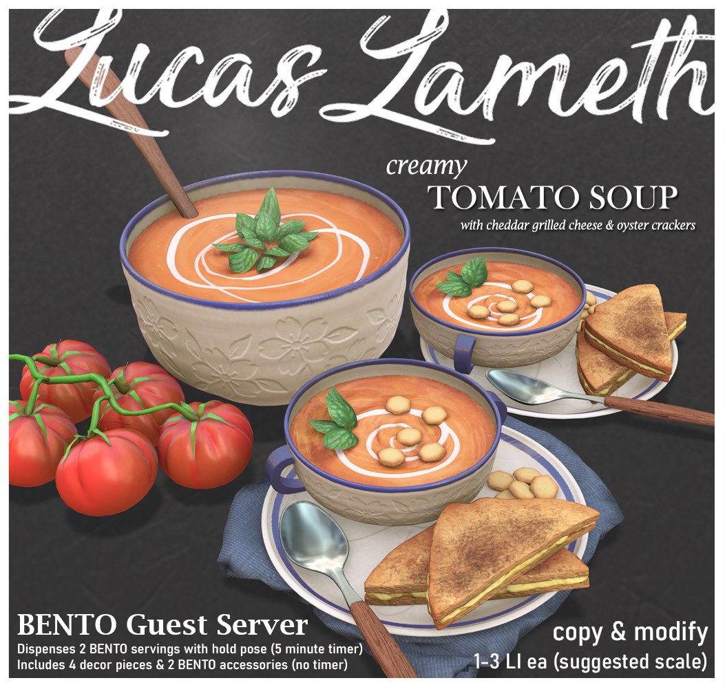 Lucas Lameth – Creamy Tomato Soup