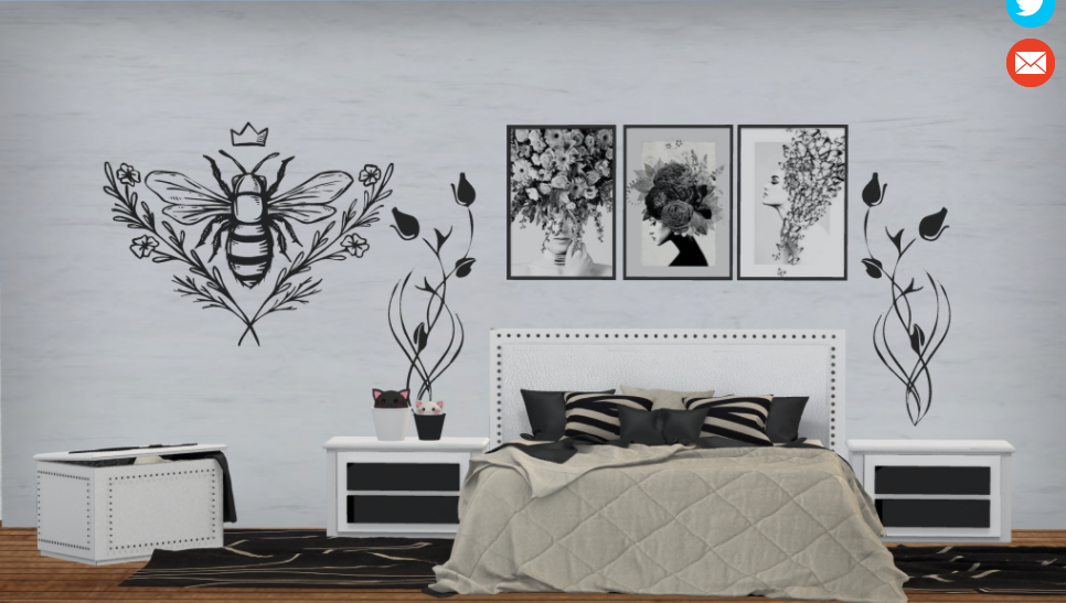 Bee Designs – Siena Bedroom Gacha