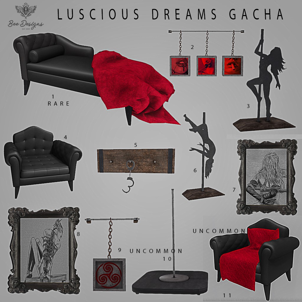 Bee Designs – Luscious Dreams Gacha