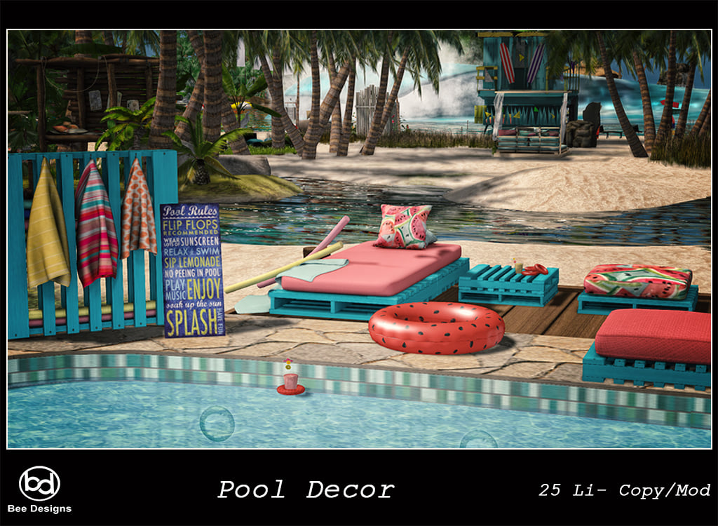 Bee Designs – Pool Decor