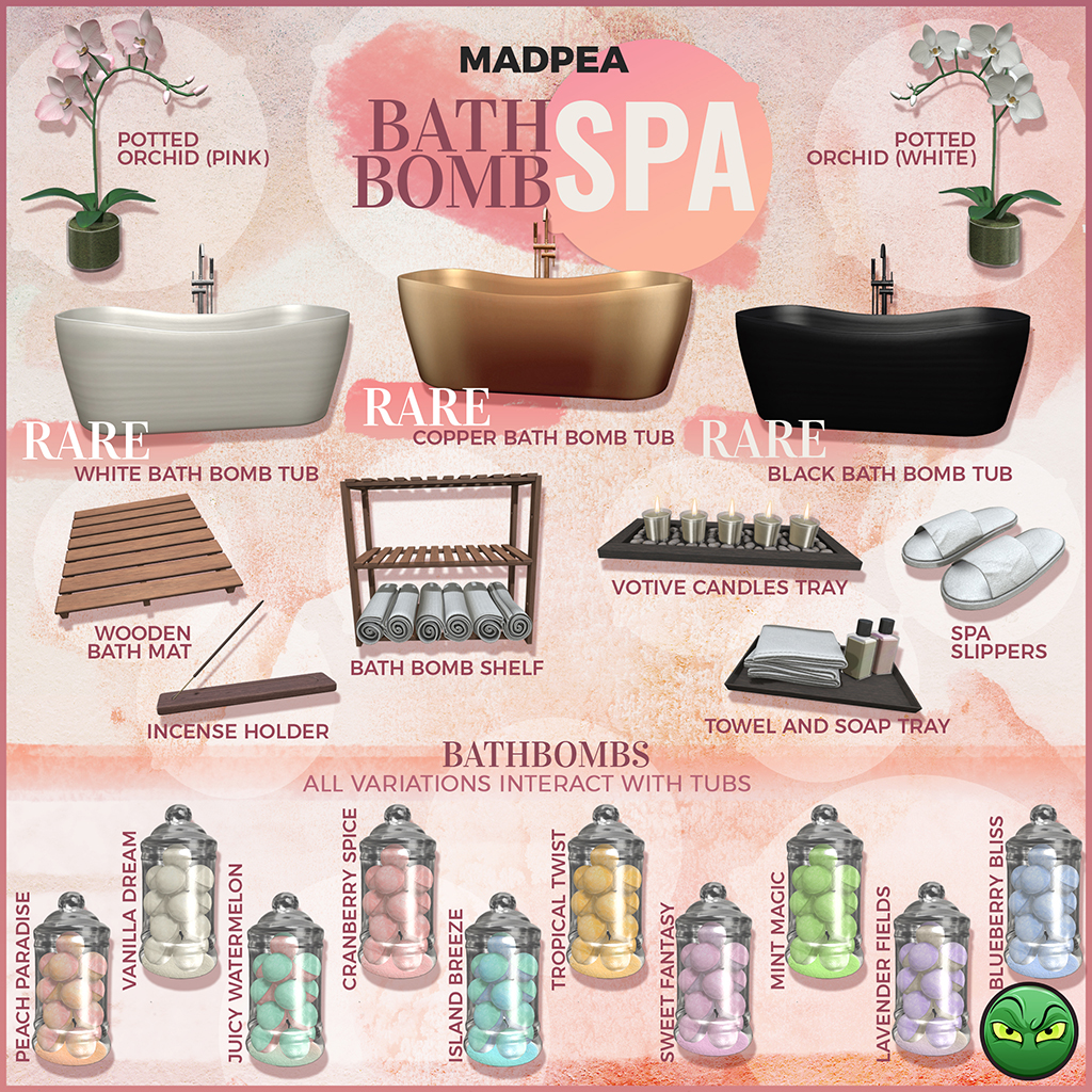 MadPea – Bath Bomb Spa Gacha