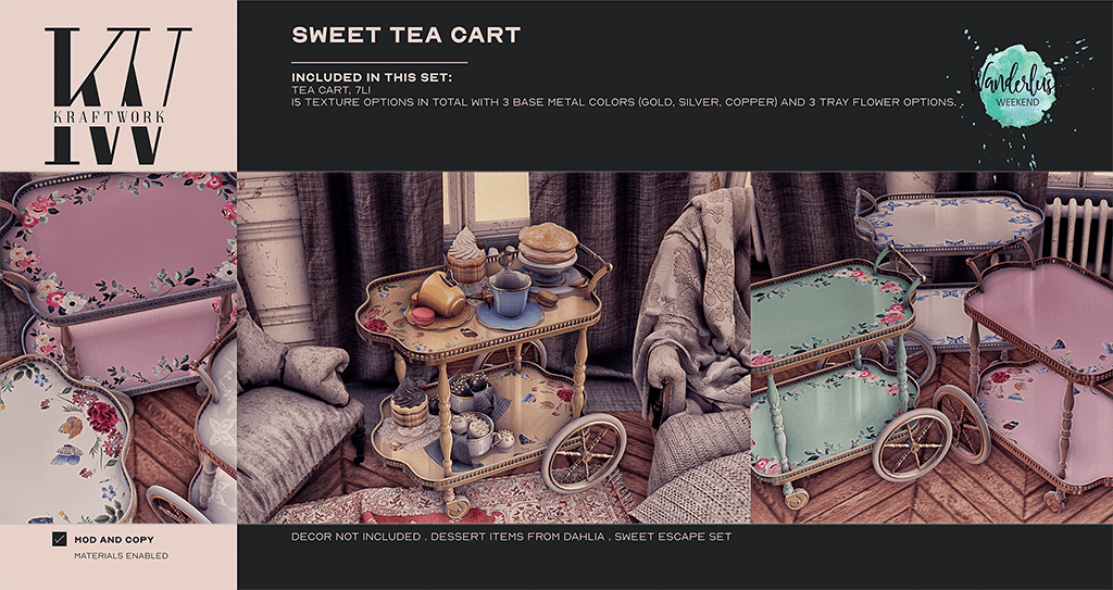 KraftWork – Sweet Tea Cart