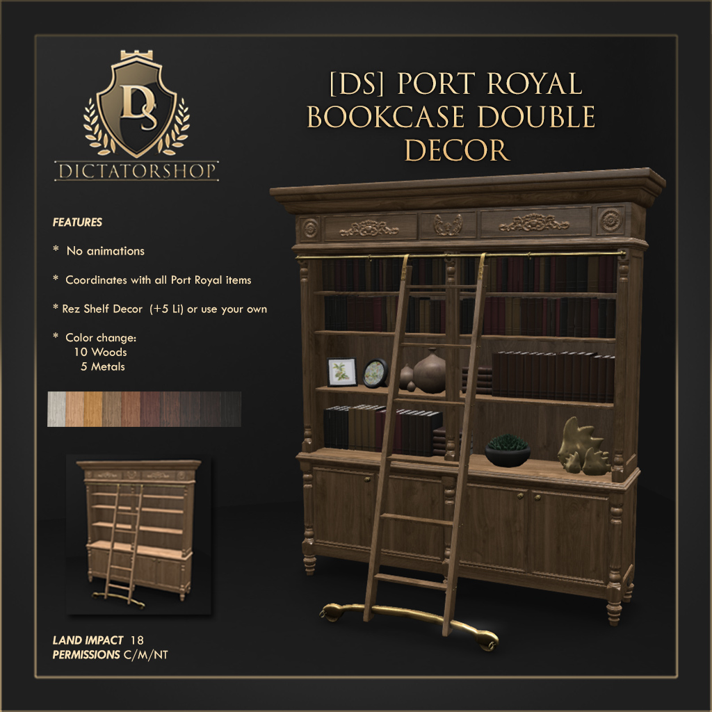 Dictatorshop – Port Royal Bookcase