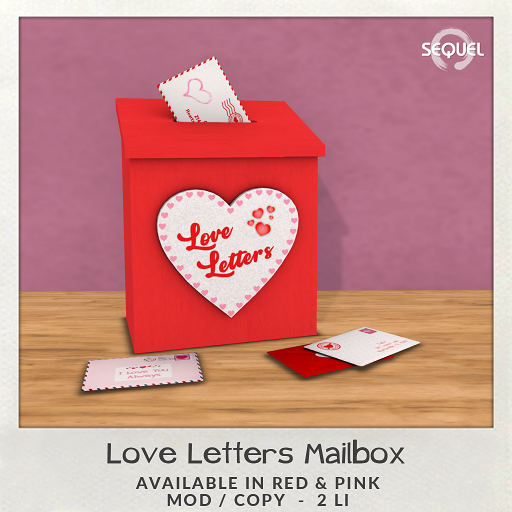 Sequel – Love Letters Mailbox