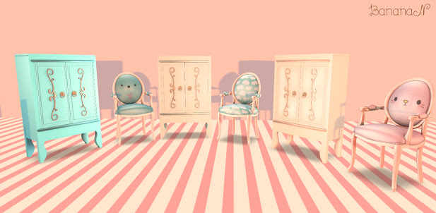 BananaN – Candy Cabinets and Cute Chairs