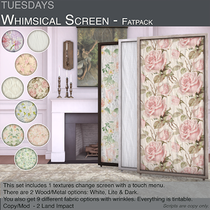 Tuesdays – Whimsical Screen