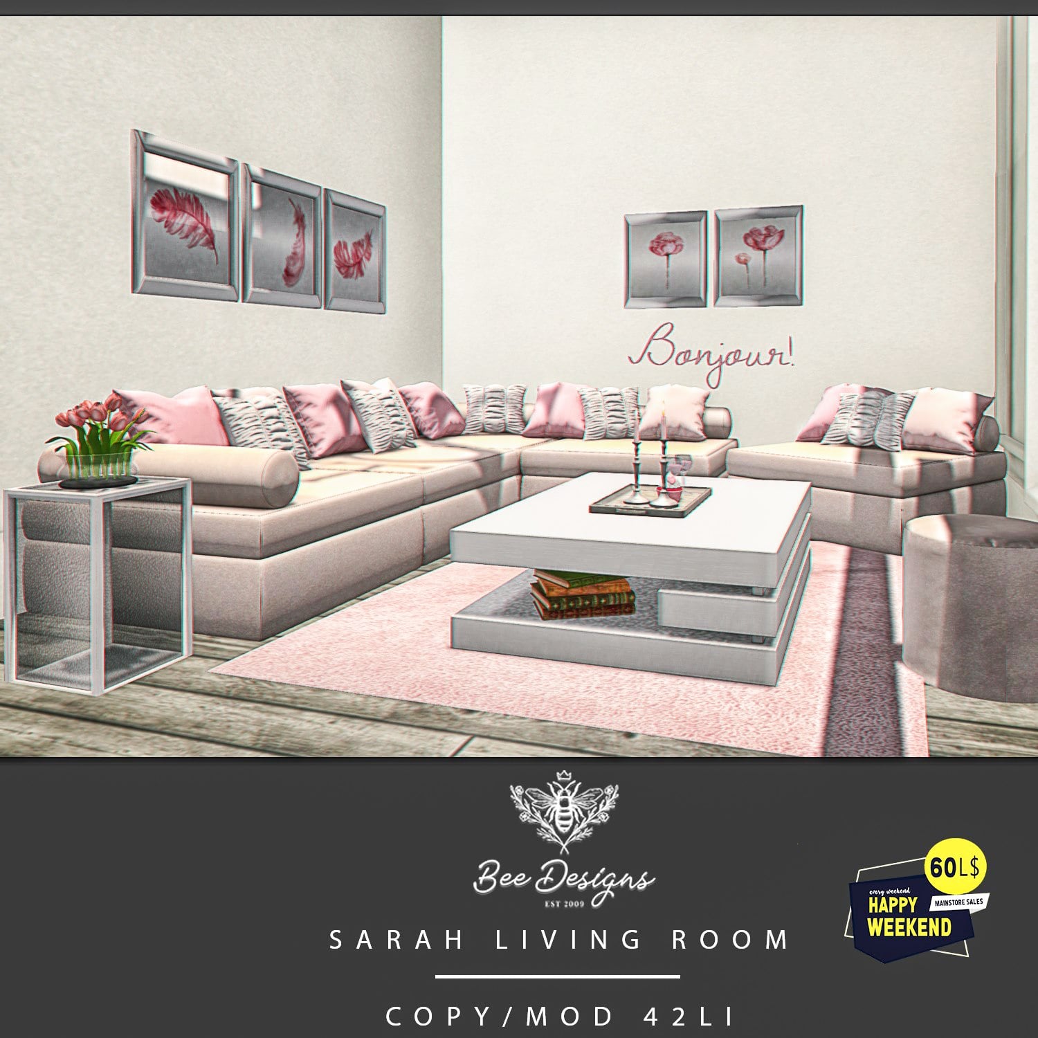 Bee Designs – Sarah Living Room